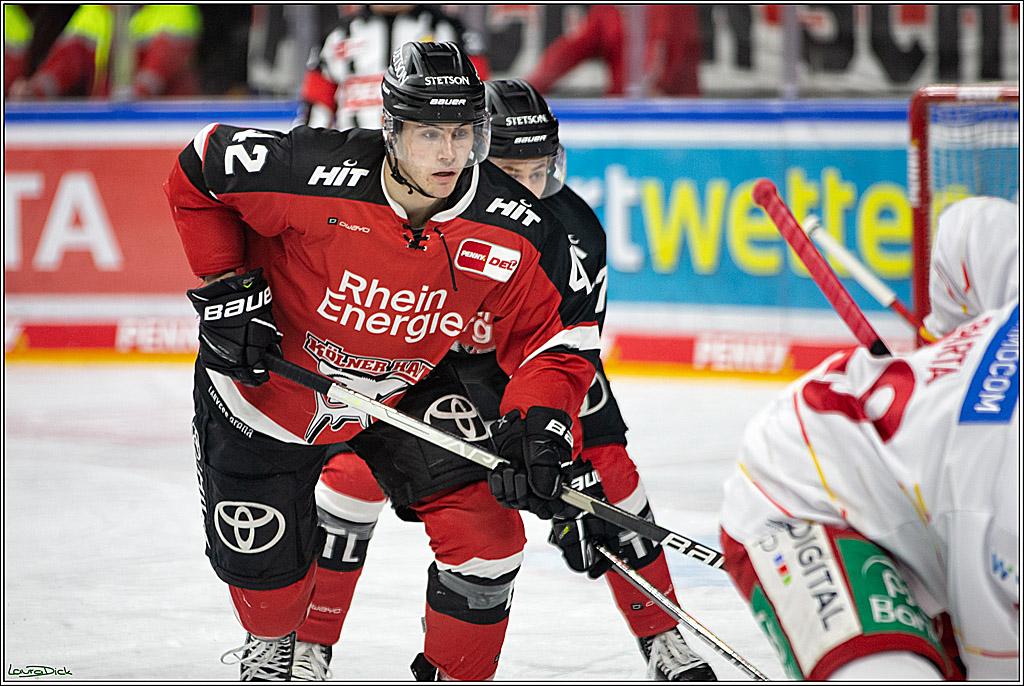 PENNY DEL; Koelner Haie- Duesseldorfer EG; Koeln, 16.01.2022